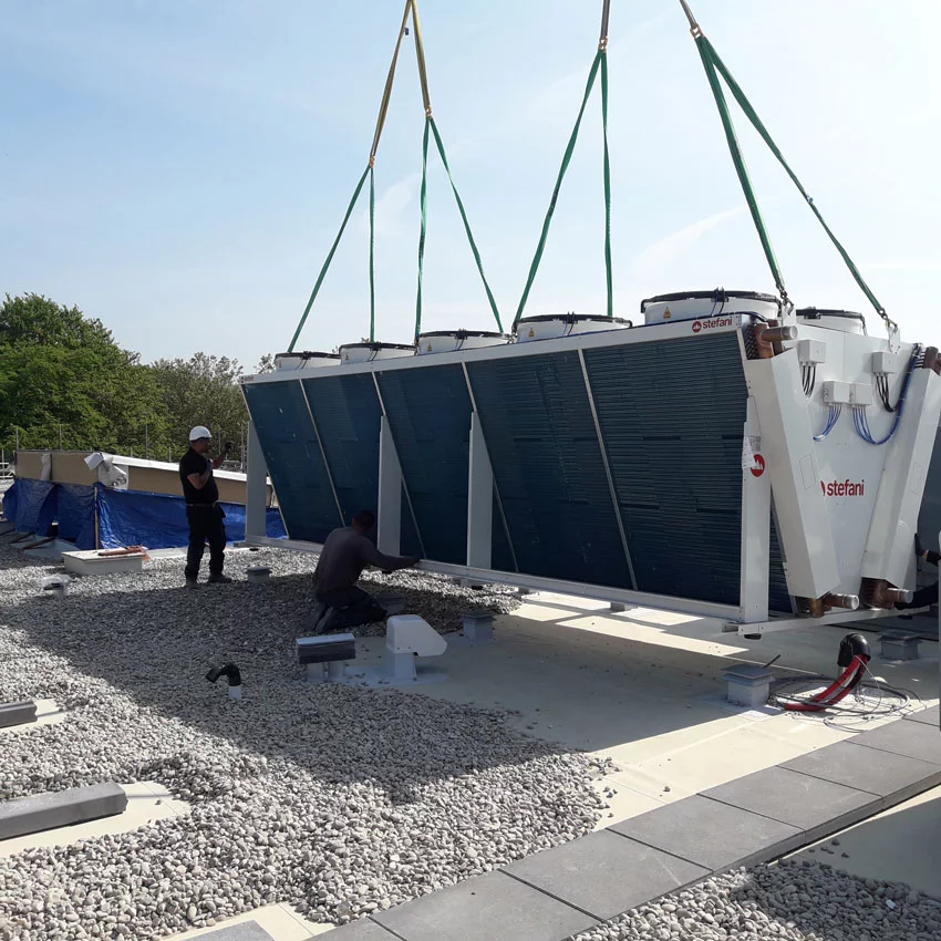 Impianto climatizzazione residenziale