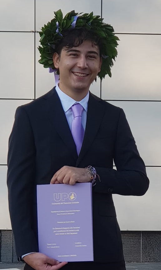 Foto profilo di Alessandro Cadoni, sviluppatore software backend e AI